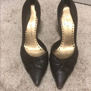 Brown Gianni bono heels